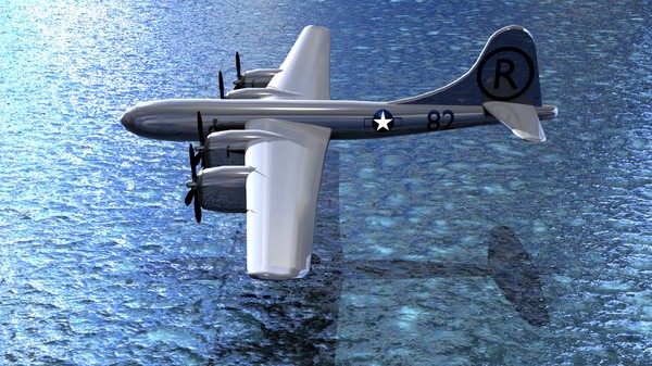 3d b29 blender model - B29 by FcGrreat